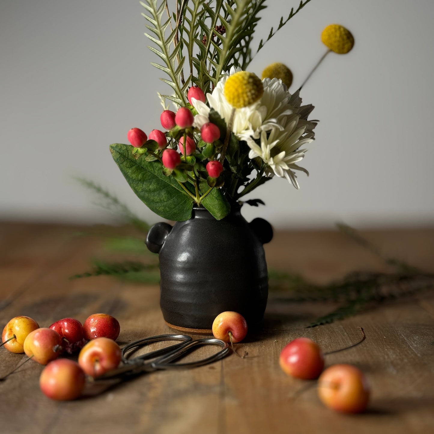 Artist Choice Small Vase in Black