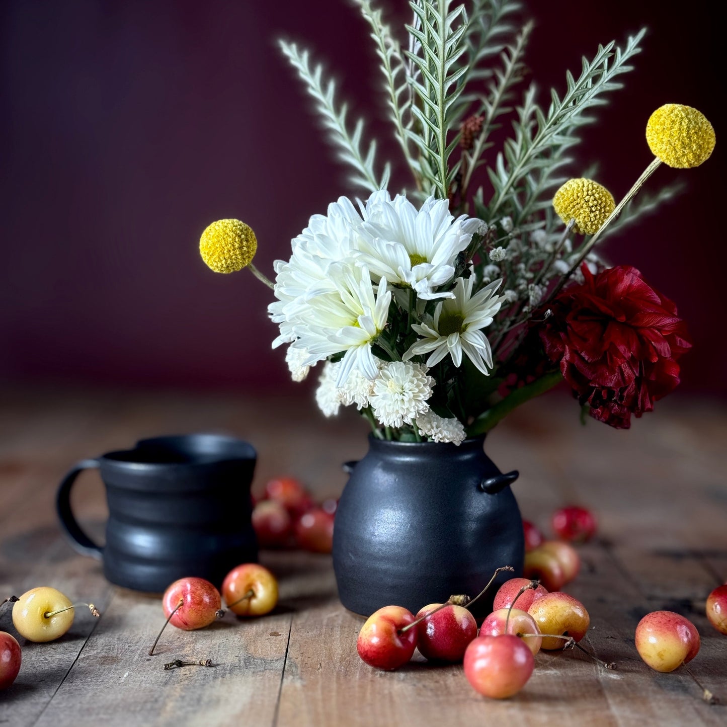 Artist Choice Small Vase in Black