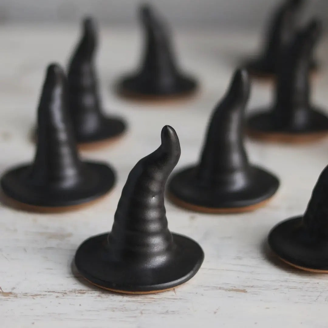 Black Witch Hat | Handmade for Halloween