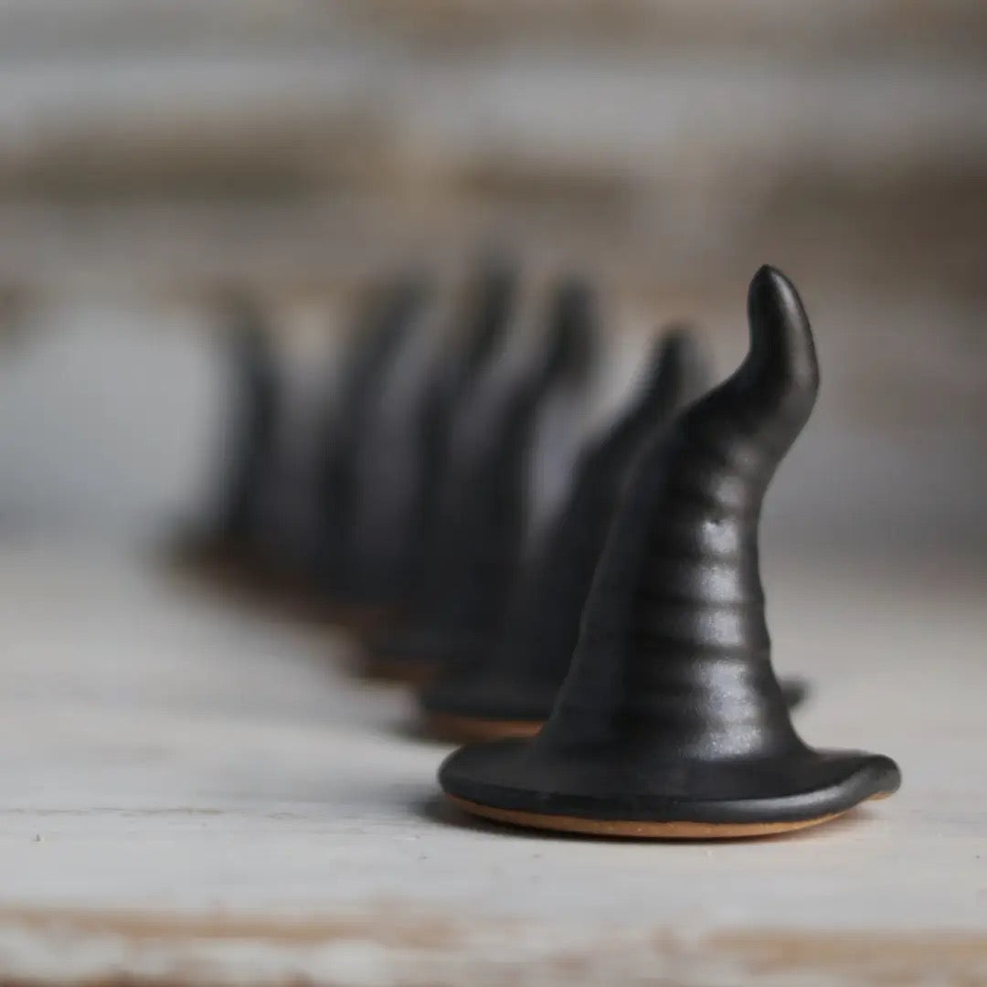 Black Witch Hat | Handmade for Halloween