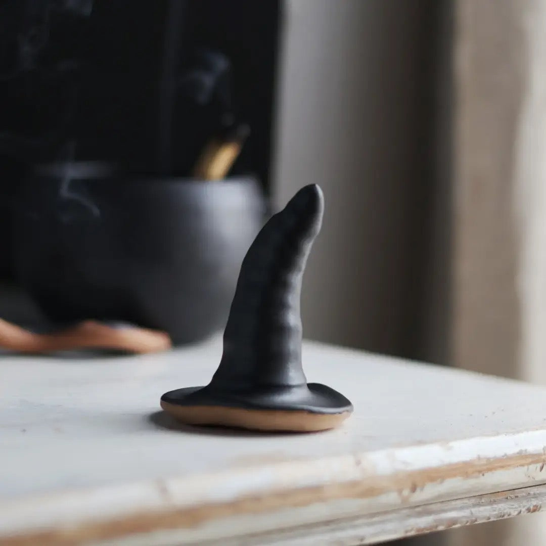 Black Witch Hat | Handmade for Halloween