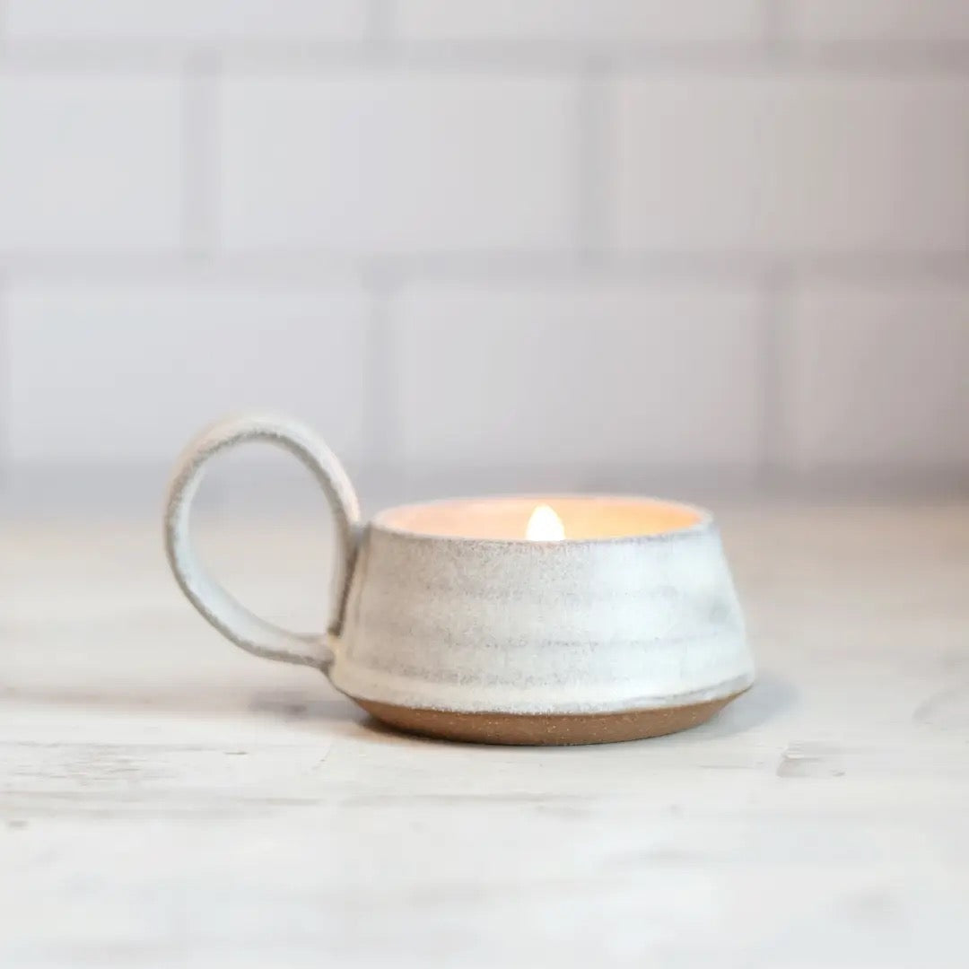 Tea Lite Candle Holder in 2 Color Options