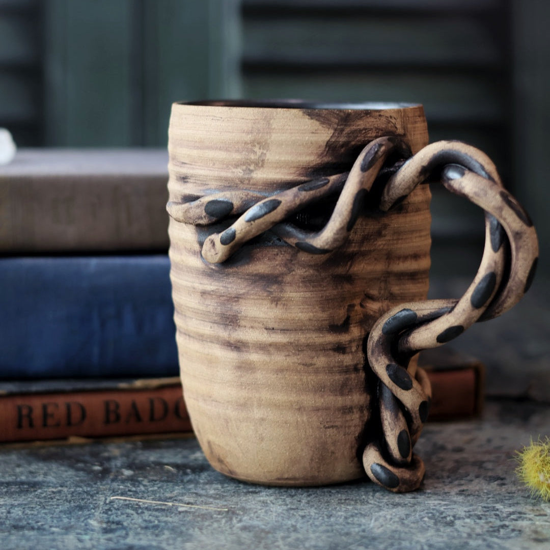 Medusa Mug - Large | Handmade for Halloween