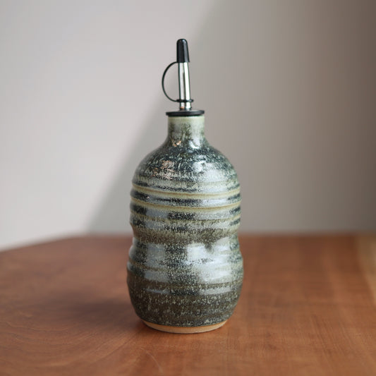 Olive Oil Cruet in Sage Green