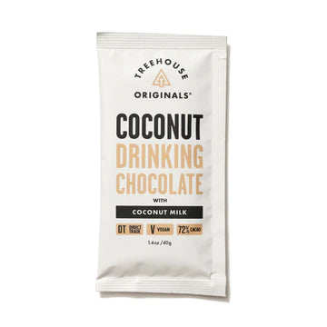 Coconut Rich Dark Drinking Chocolate | Treehouse Originals