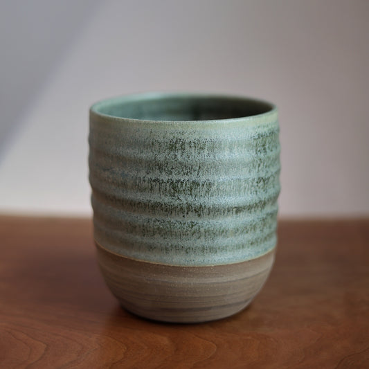 Utility Crock in Moss Green - Small
