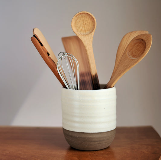 Utility Crock in Cream - Small