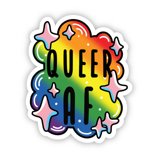 Queer AF Pride Sticker