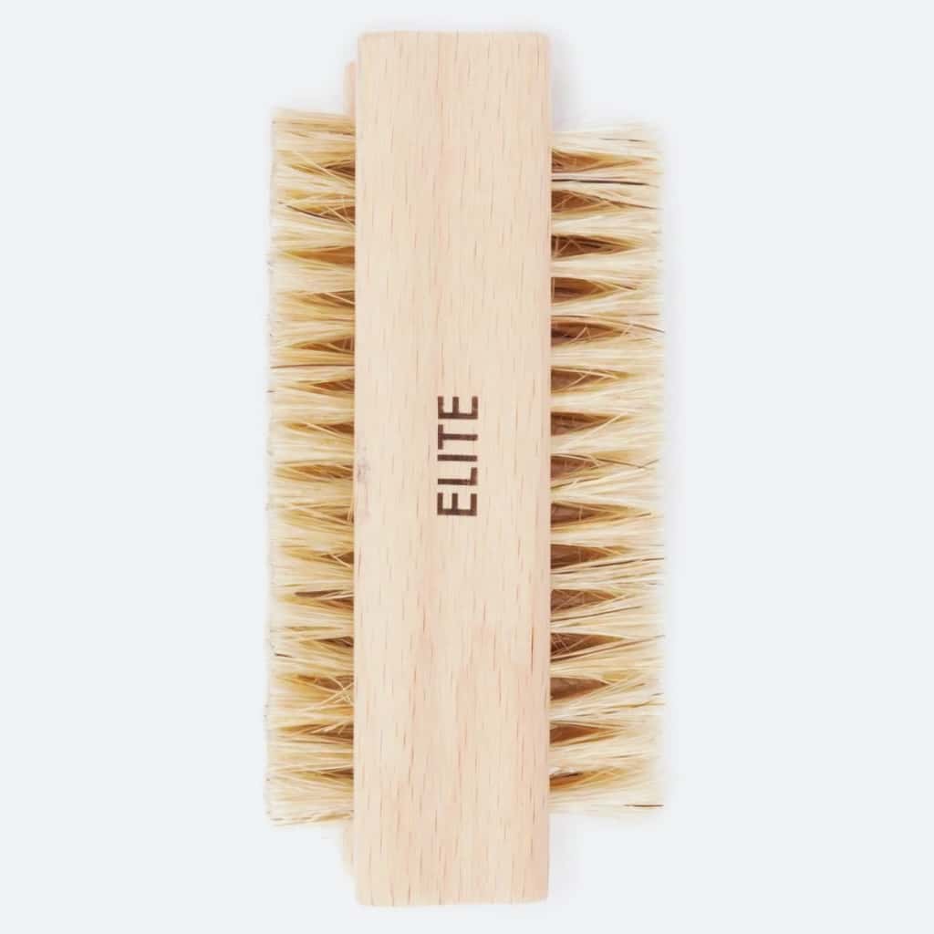 Elite Wooden Nail Brush with Natural Bristles