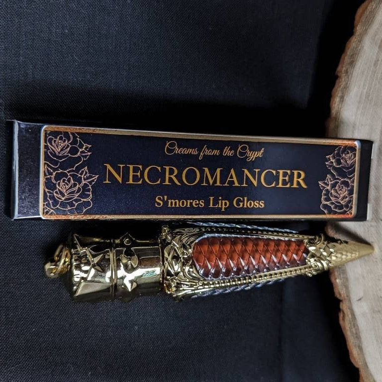 NECROMANCER - Dark brown spiced chocolate lip gloss
