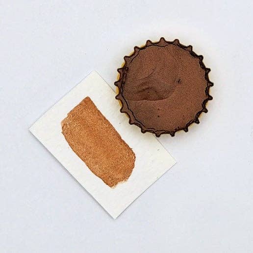 Watercolor Sticky Cap - Fall 2025 - Pinecone