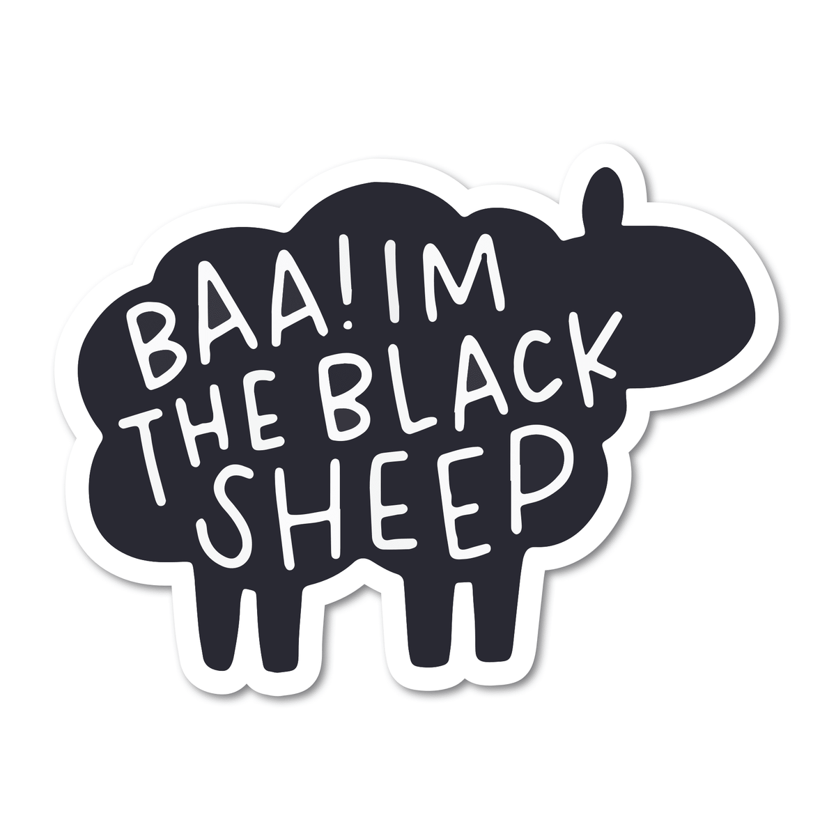 Blank Sticker Book: Sticker Sheep