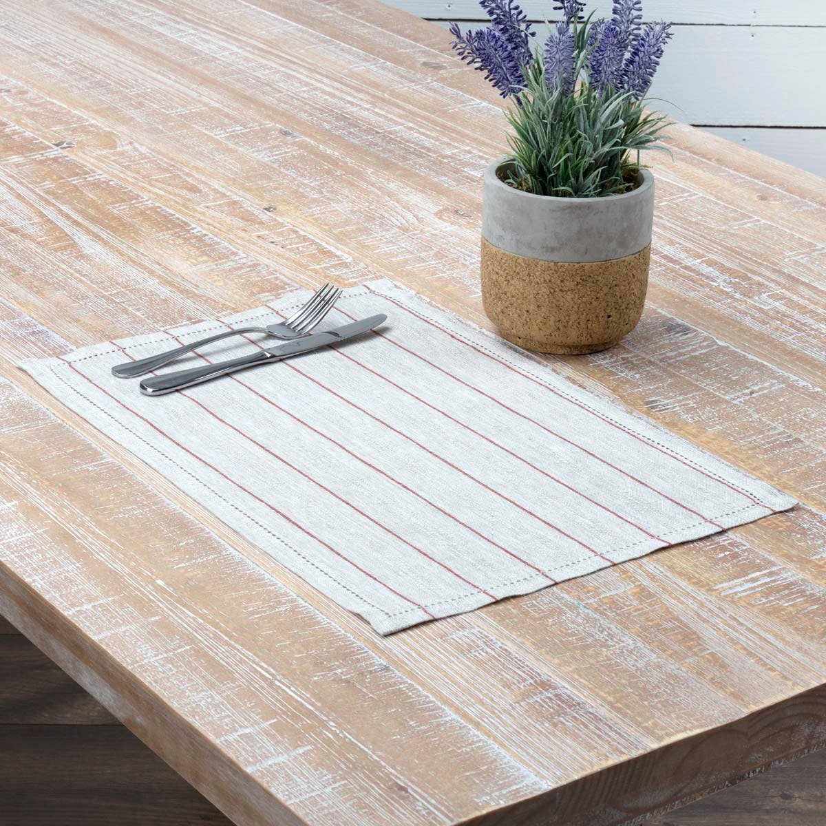 Charley Rust Placemat 12x18 VHC Brands