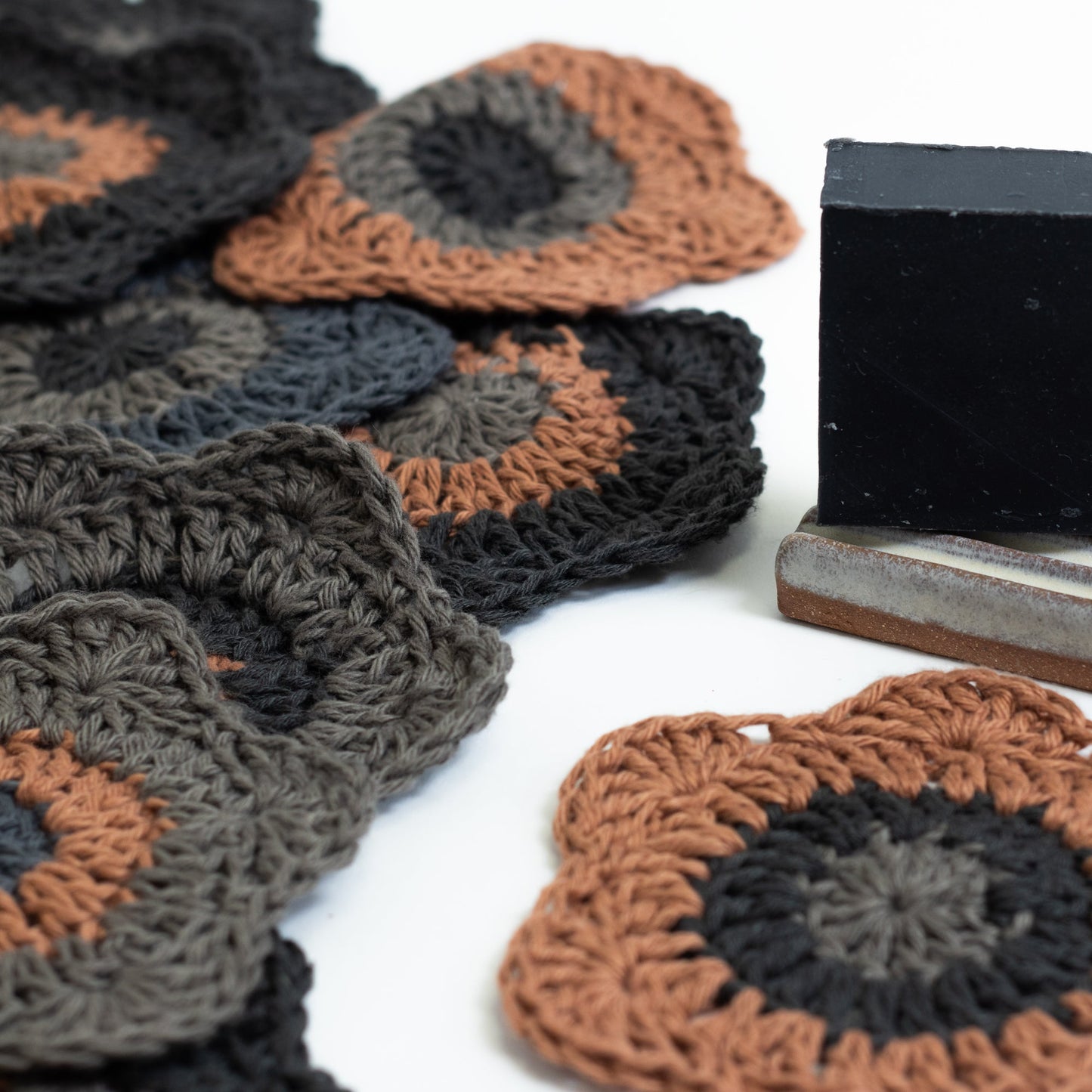 Dark Flower Cloth | Artist Choice Bath Towels & Washcloths Gravesco