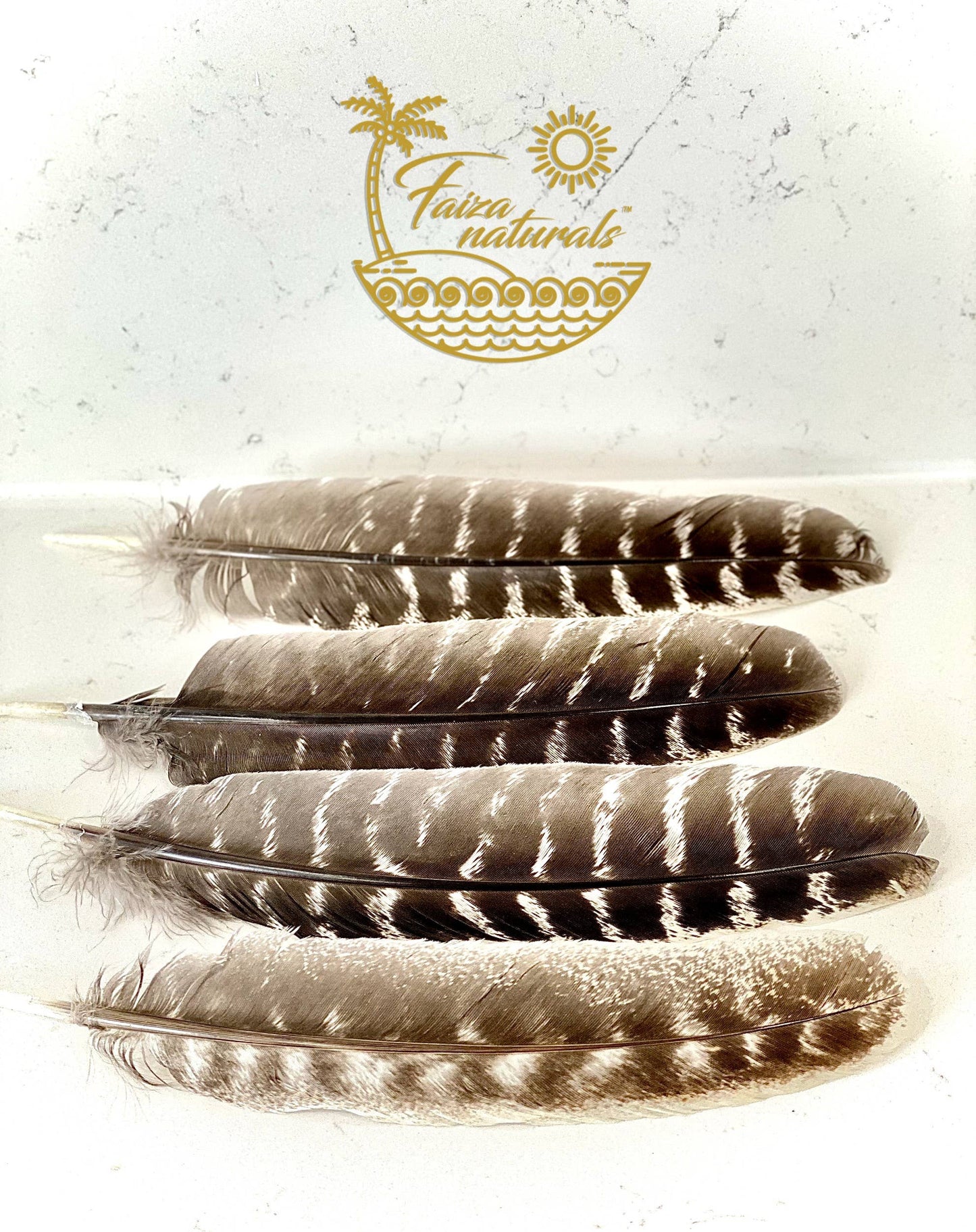 Feathers for Smudging Faiza Naturals