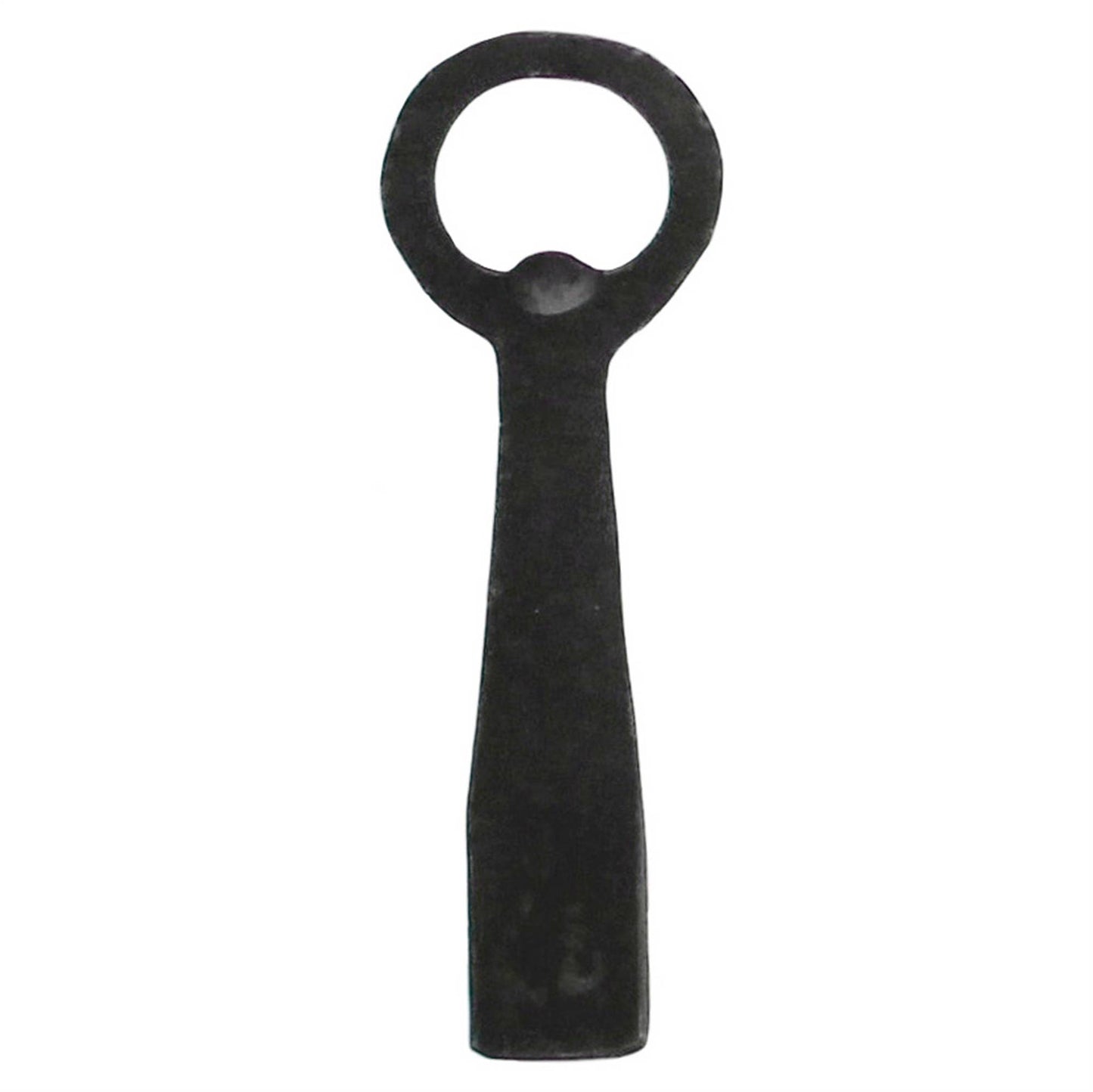 Flat Forged Bottle Opener, Iron - Black HomArt