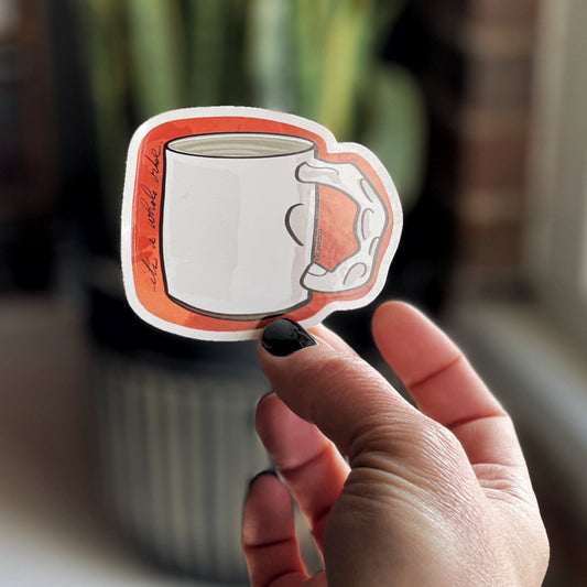 It’s a whole vibe 3 inch sticker Gravesco