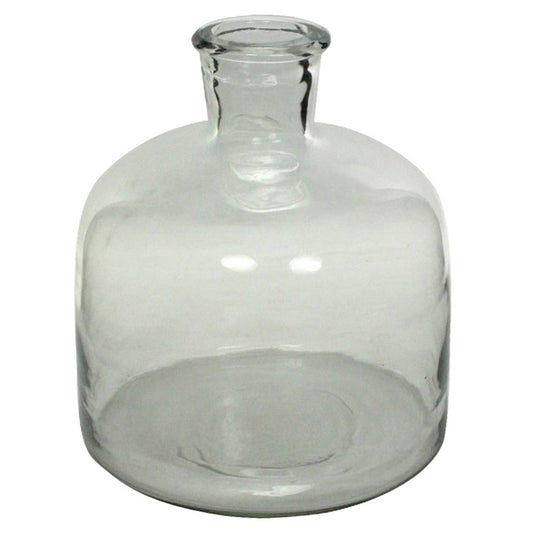 Milton Glass Bottle - Lrg - Clear HomArt 