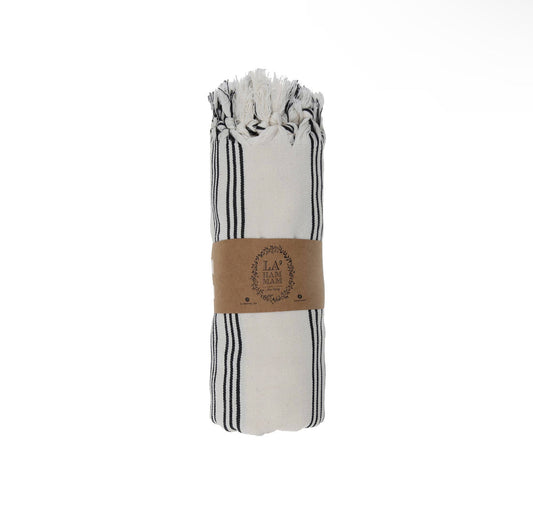 Pre-Order Peshtemal Pure Cotton Beach Towel | Throw | Scarf | Blanket La Hammam