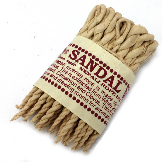Sandalwood & Spice Rope Incense Ancient Wisdom