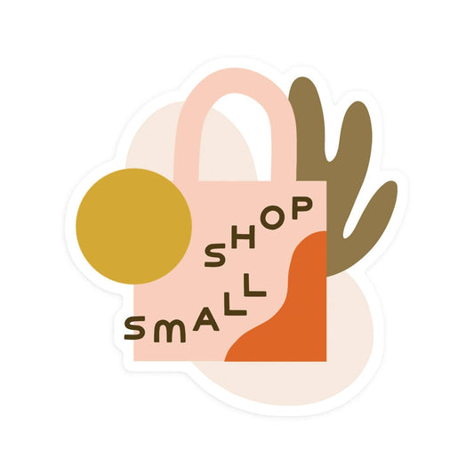 Shop Small Die Cut Sticker Worthwhile Paper