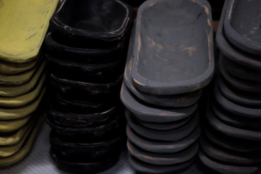 Small Black Bread Bowl My Amigos Imports