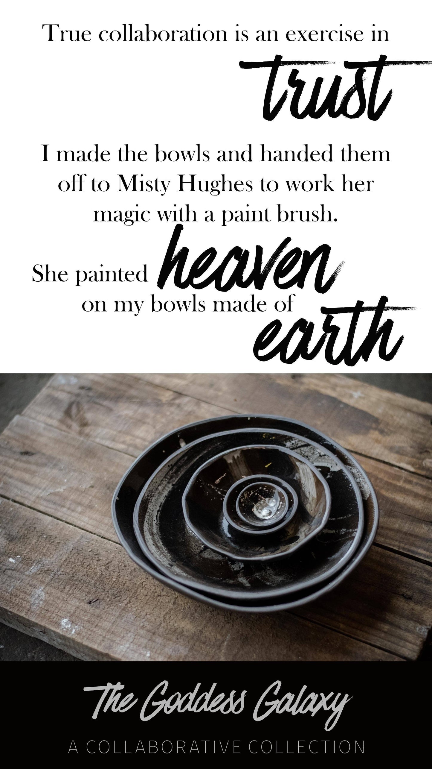 Heaven and Earth - A collaboration in clay
