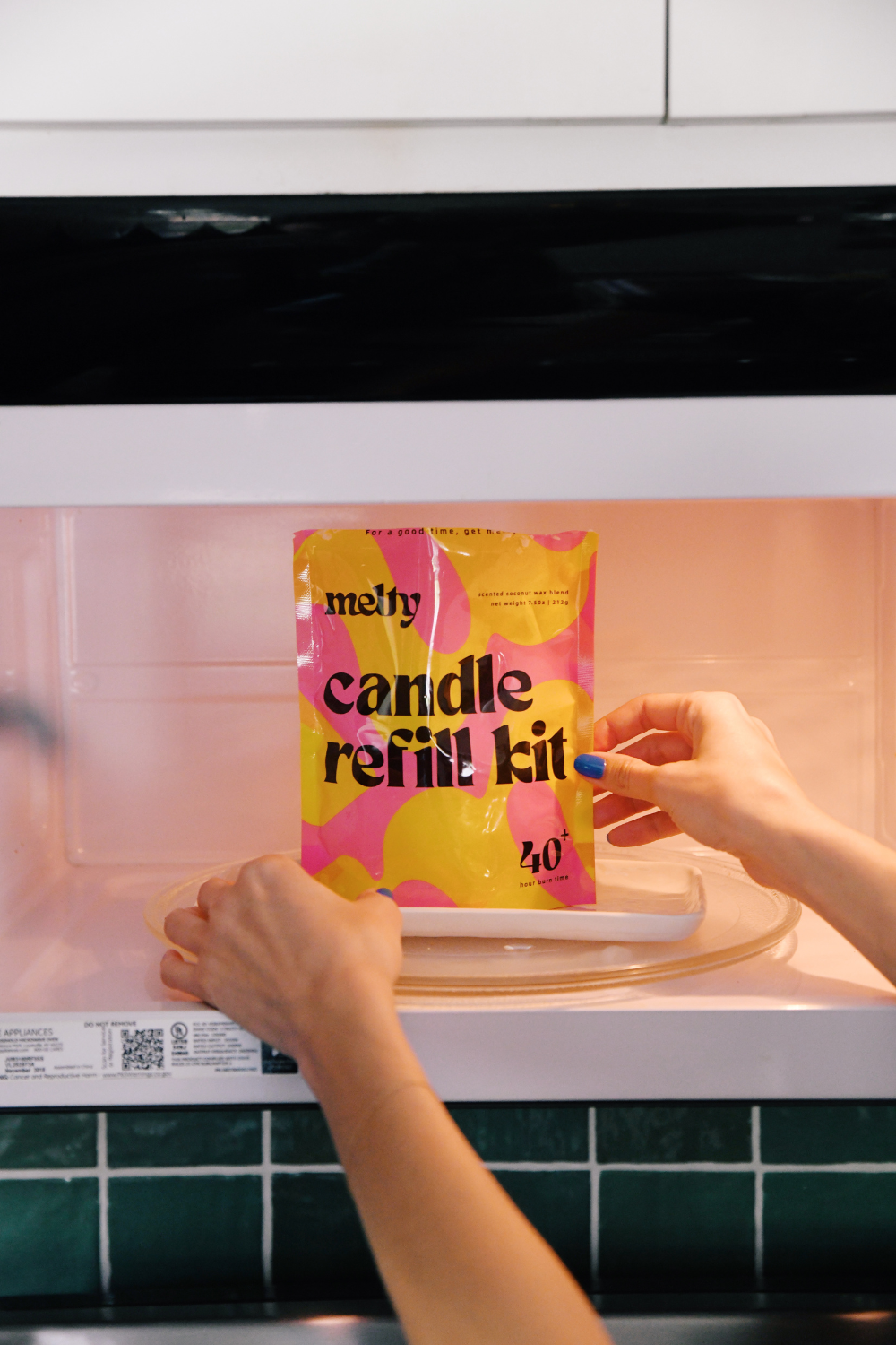 Candle Refill Kit - Blood Orange, Lime & Agave | Fruity Fragrance by themelty.co™