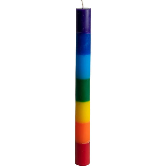 Chakra Balancing Rainbow Candles