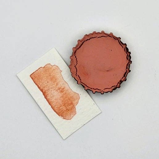 Watercolor Sticky Cap - Fall 2025 - Peachy Keen
