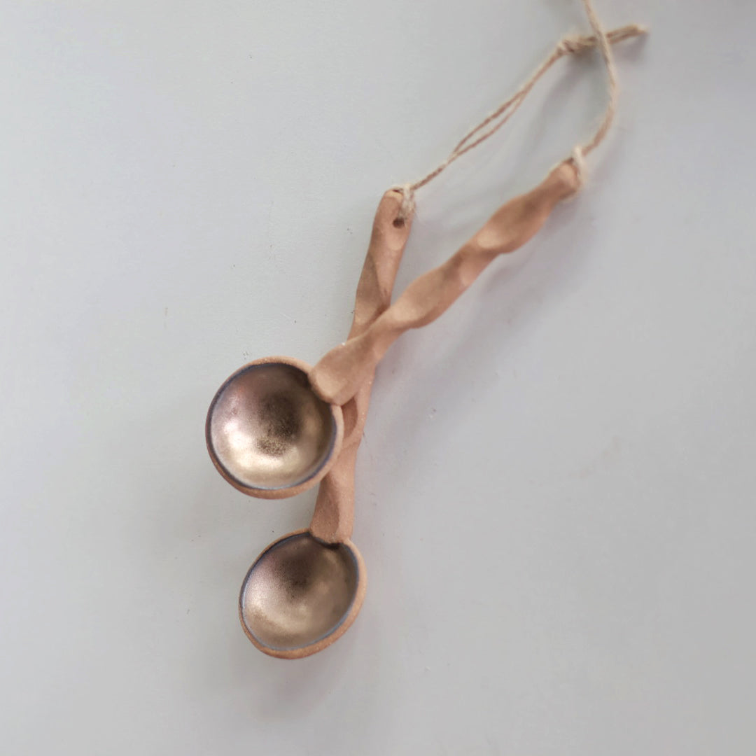 Coffee + Tea Scoop in Gold