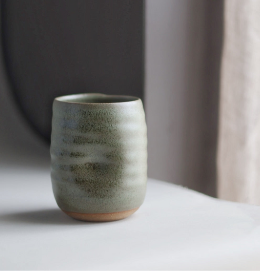 Wine Cup in Sage Green