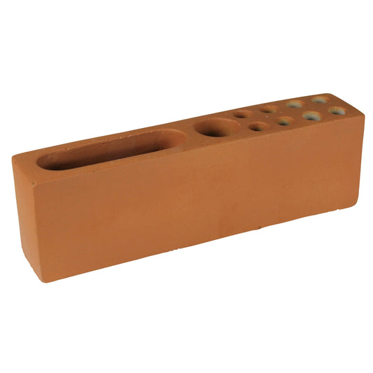 Desk Organizer, Cement - Terra Cotta - Sm