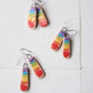 Rainbow Drop Earrings for Pride