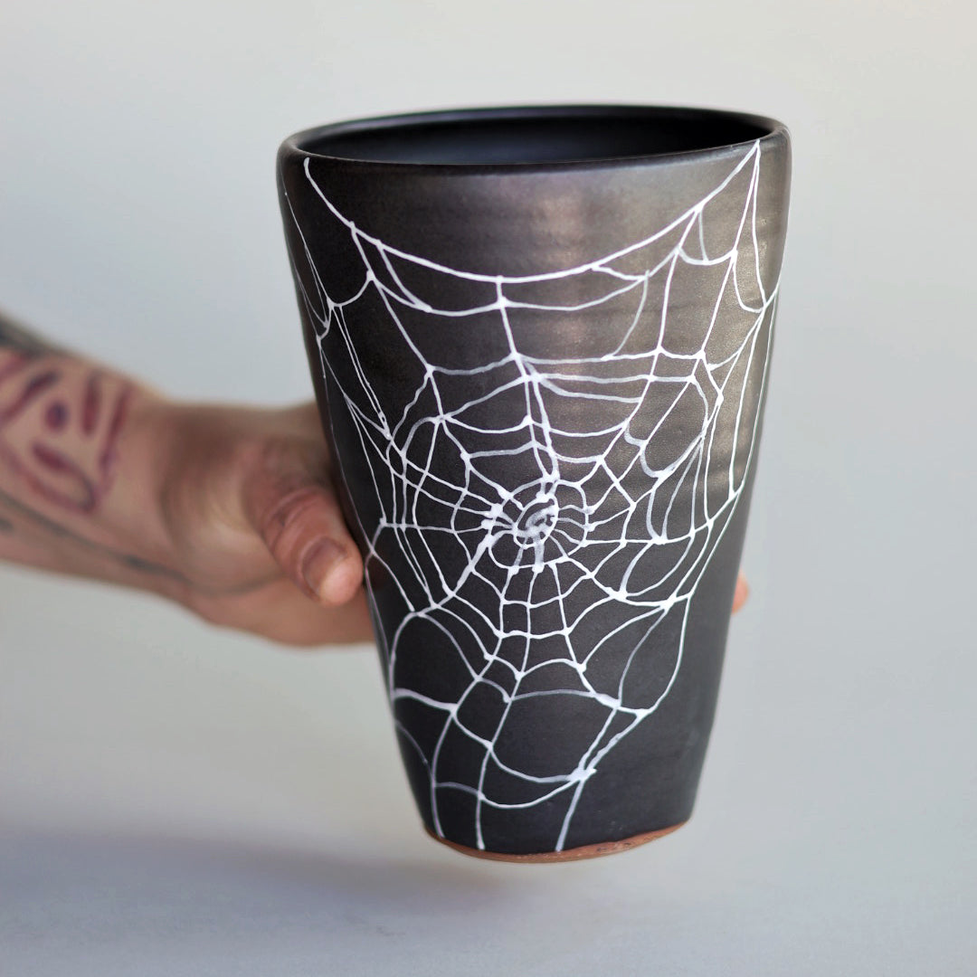 Spider Web Vase