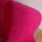 100% Pure Wool Felt Ribbon - Magenta: 2" x 5 1/2 yards