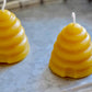 Beeswax Beehive Votive Candle: Natural Beeswax