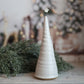 Handmade Ceramic Christmas Tree in White - 3 sizes