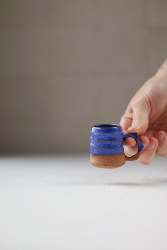 Artist Choice Mug Tiny Ornament | Cobalt