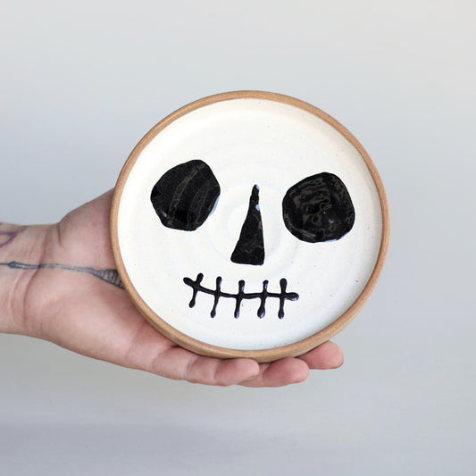 Side Plate | Painted Skull