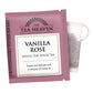 Vanilla Rose Individually wrapped Cotton Tea Bags: Case of 80 Teabags
