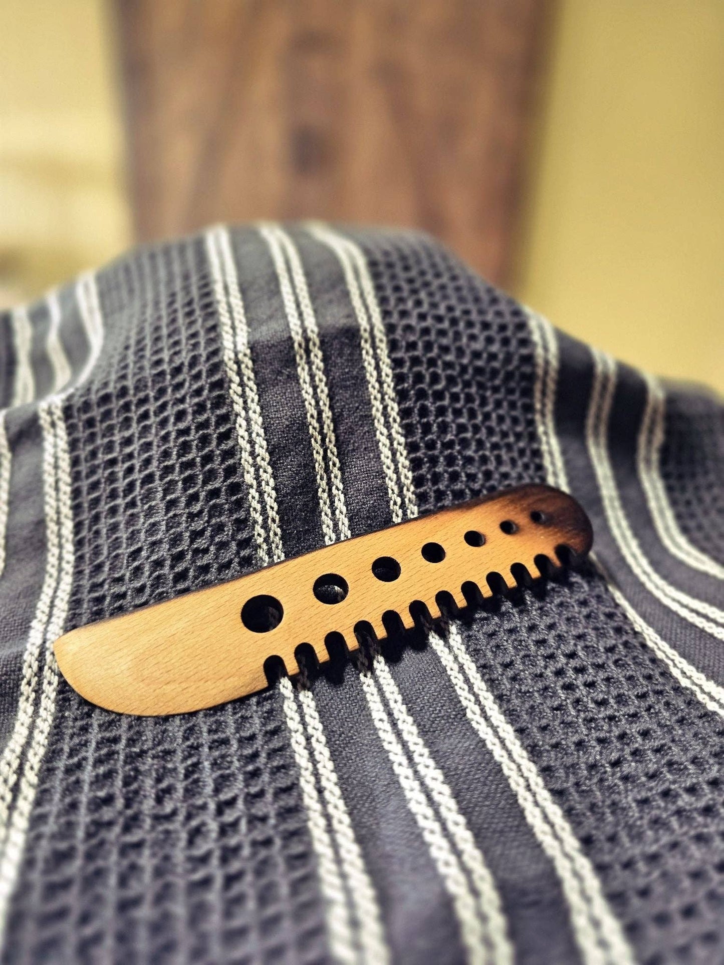 Herb Stripper/Herb Comb - Handmade Wood Kitchen Utensil