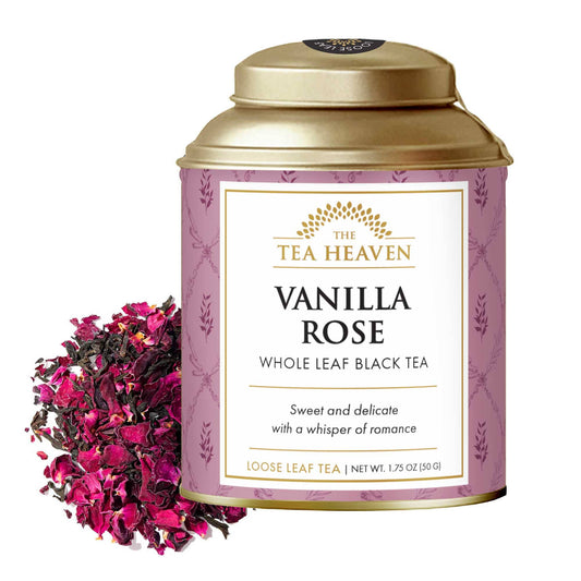 Vanilla Rose Loose Leaf Canister