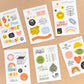 Snail Mail Sticker Sheet (set of 2)