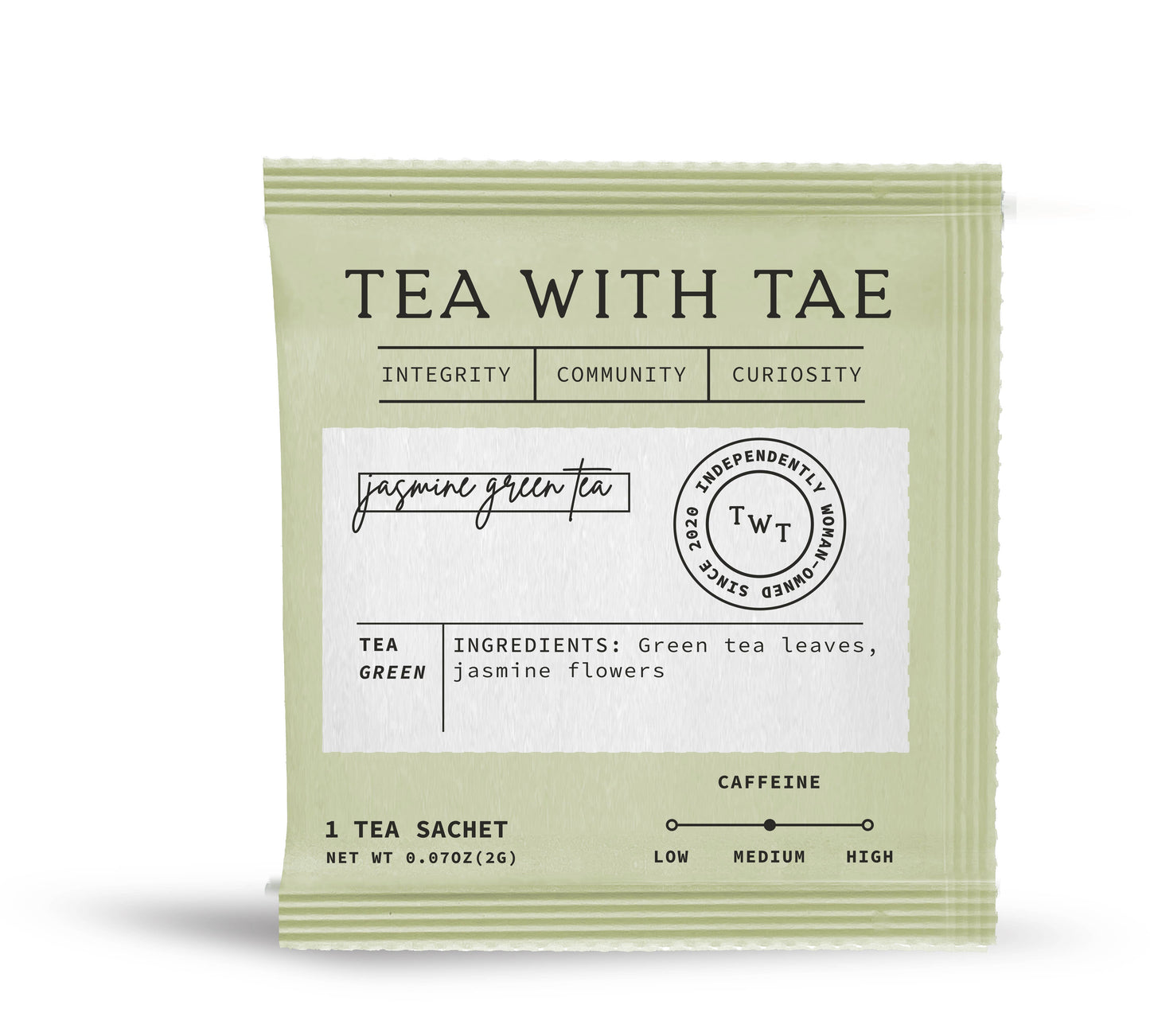 Individually Wrapped Tea Sachets: Bombay Chai