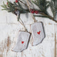 Indiana Love Ornament Air Freshener