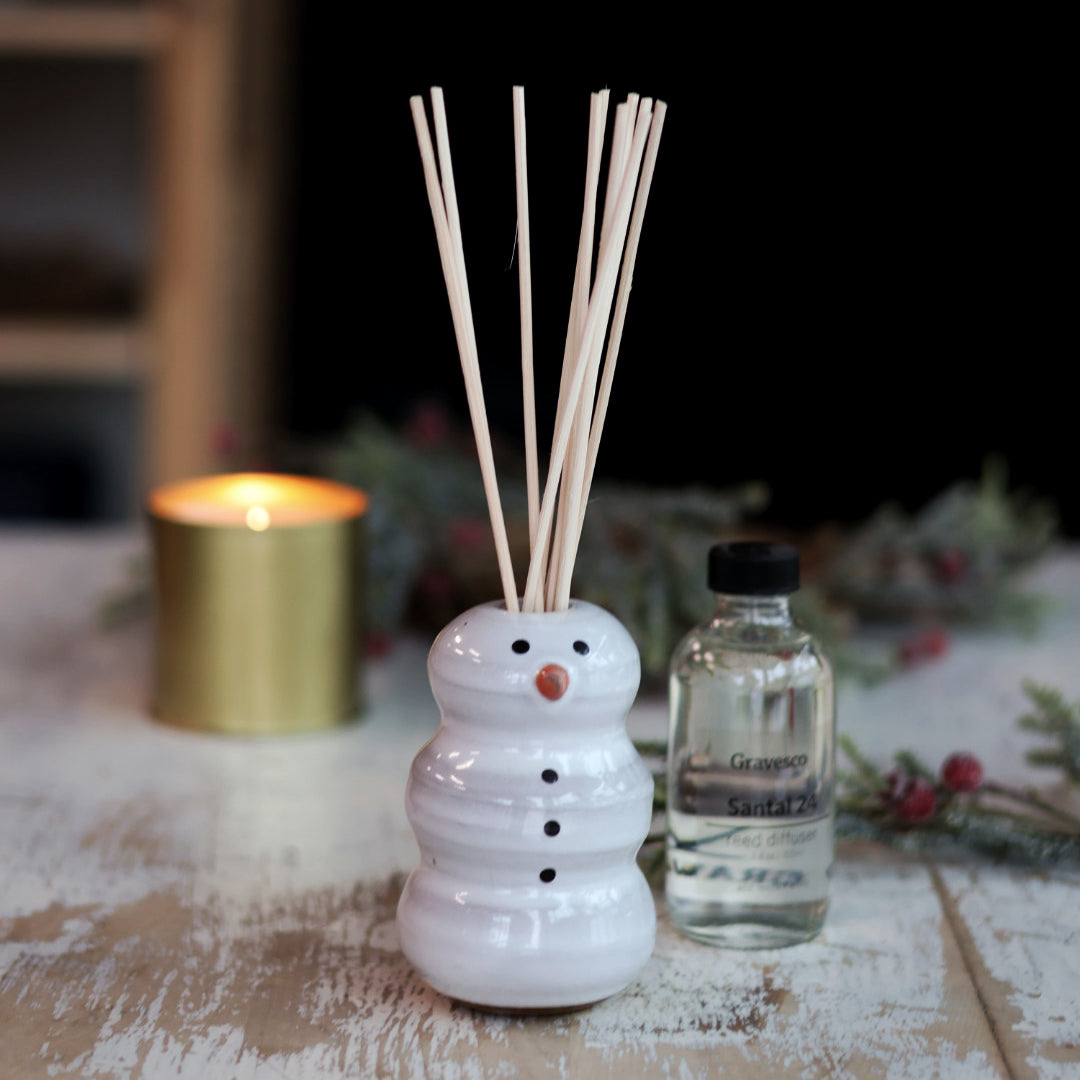 Snowman Reed Diffuser