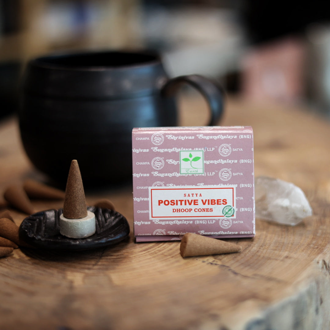 
                  
                    Satya Positive Vibes Dhoop Cones
                  
                