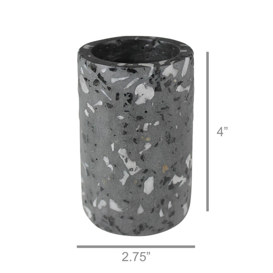 Black Terrazzo Cup