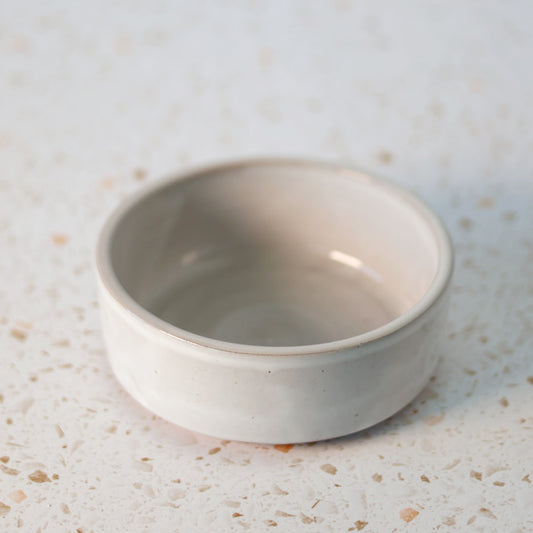 Small Minimalist Bowl in White